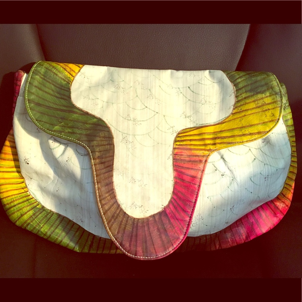 Fancy Nancy Retro vintage clutch purse! Reggae